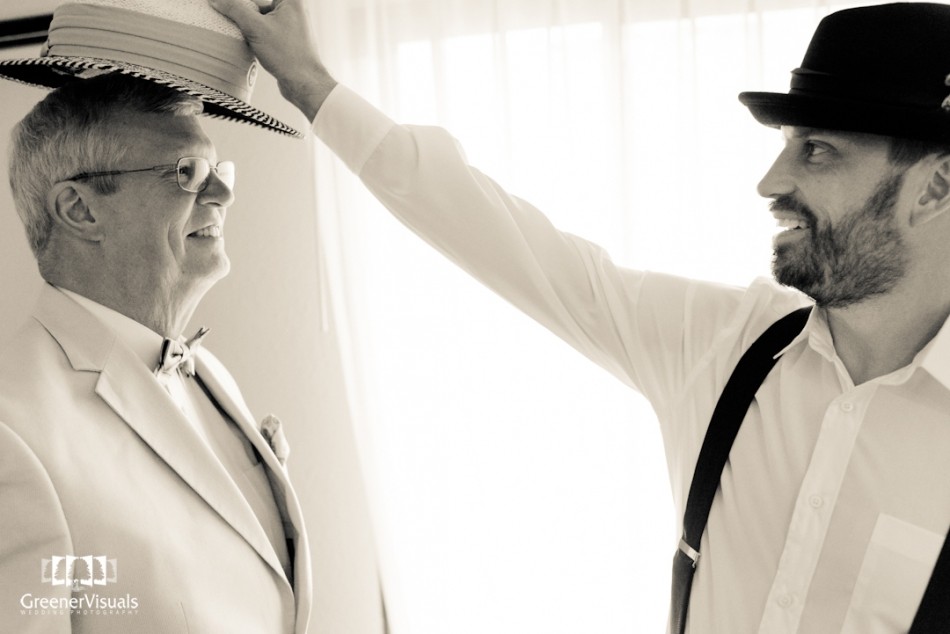 groom-puts-hat-on-father-Best-of-2014-Wedding
