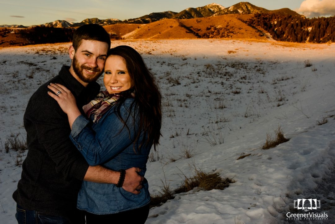 couple-in-fading-sunset-portrait-Story-Mill-Park-Winter-Engagement-Portrait