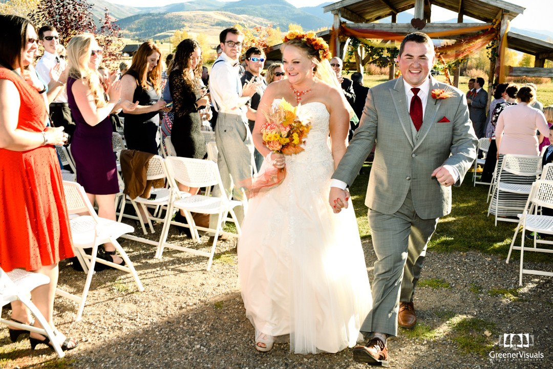 Broken Hart Ranch Fall Montana Wedding of Madeline and Chase