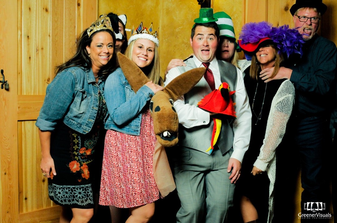 groom-with-ladies-in-Hart-Ranch-wedding-Photo-Booth