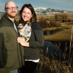 engaged-couple-during-Ennis-Montana-Engagement-Photos