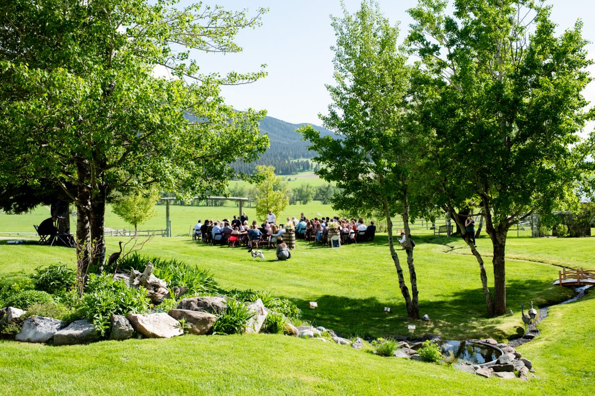 Springhill-Pavillion-outdoor-ceremony-in-Bozeman-Montana