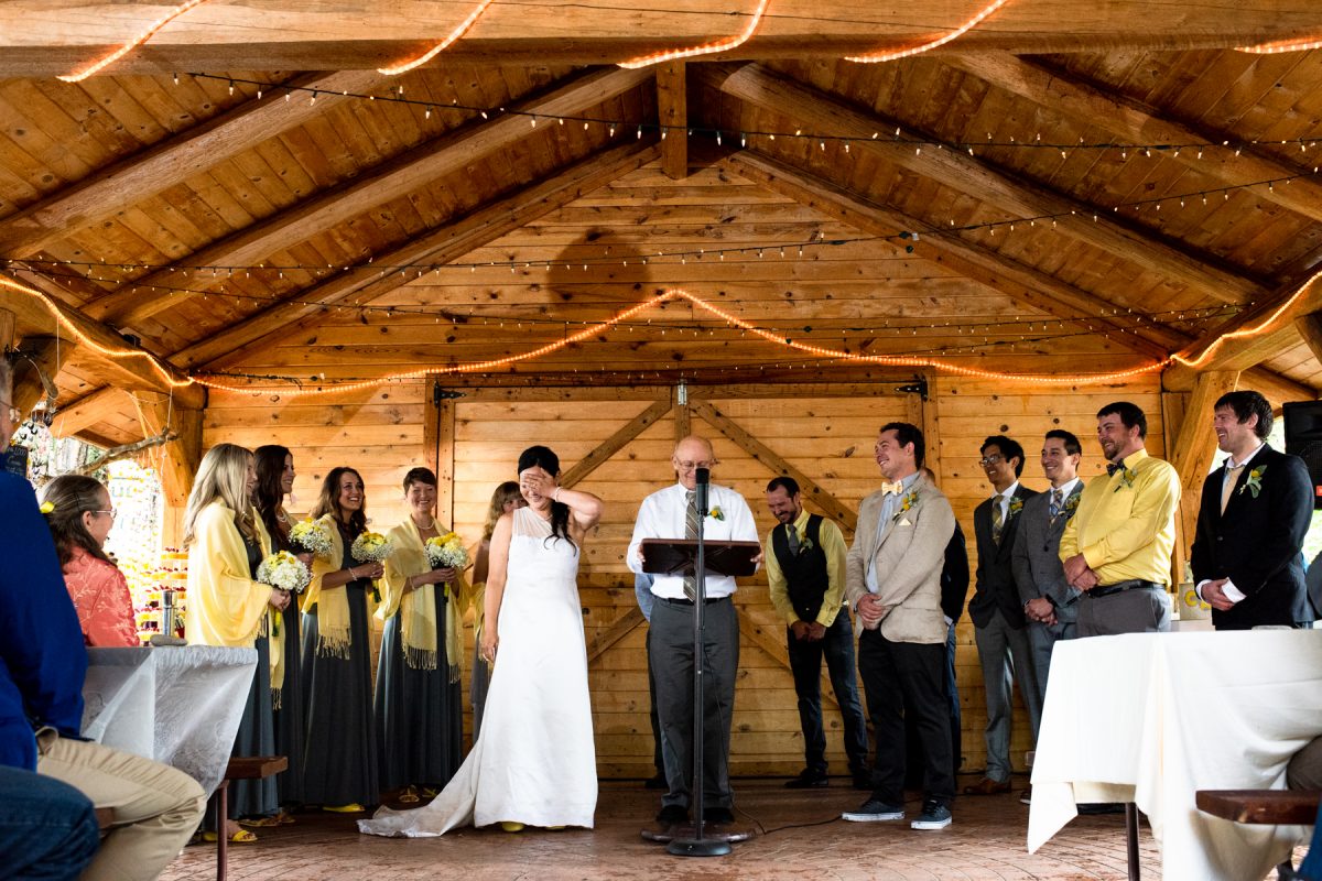 Livingston Wedding Photographer Yellowstone River wedding ceremony