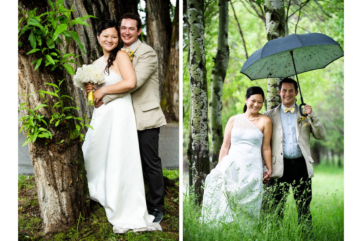 Livingston Wedding Photographer Yellowstone River newlyweds portrait