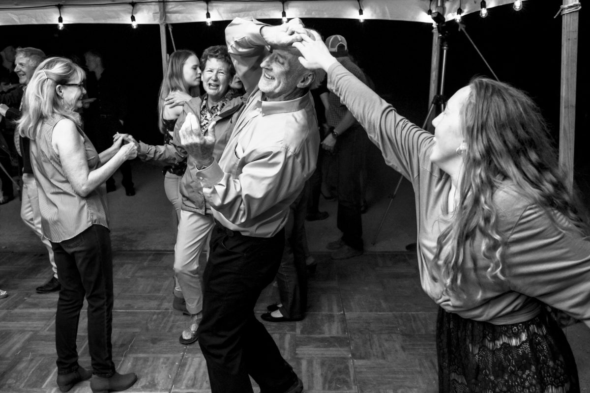 Livingston Wedding Photographer cowboy wedding dancing