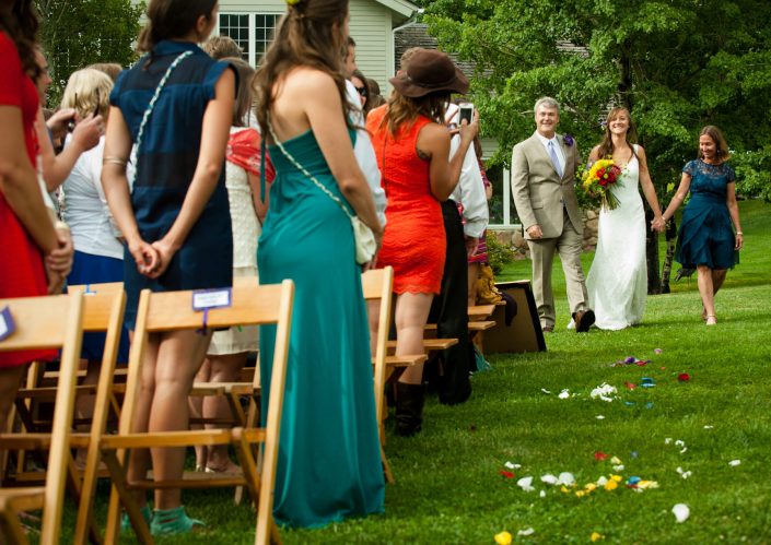 Montana Wedding Photographer Springhill Pavilion wedding ceremony