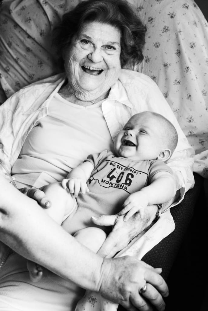 Jean-Greener-laughs-with-new-grandson