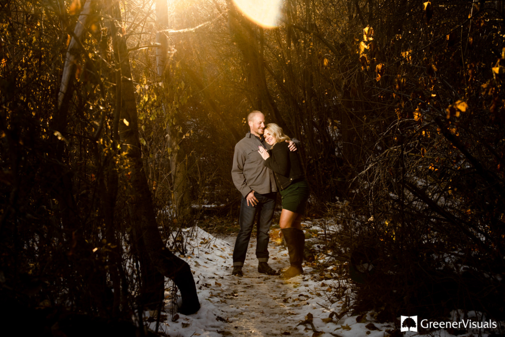dark-moody-sunlight-portrait-of-engaged-couple