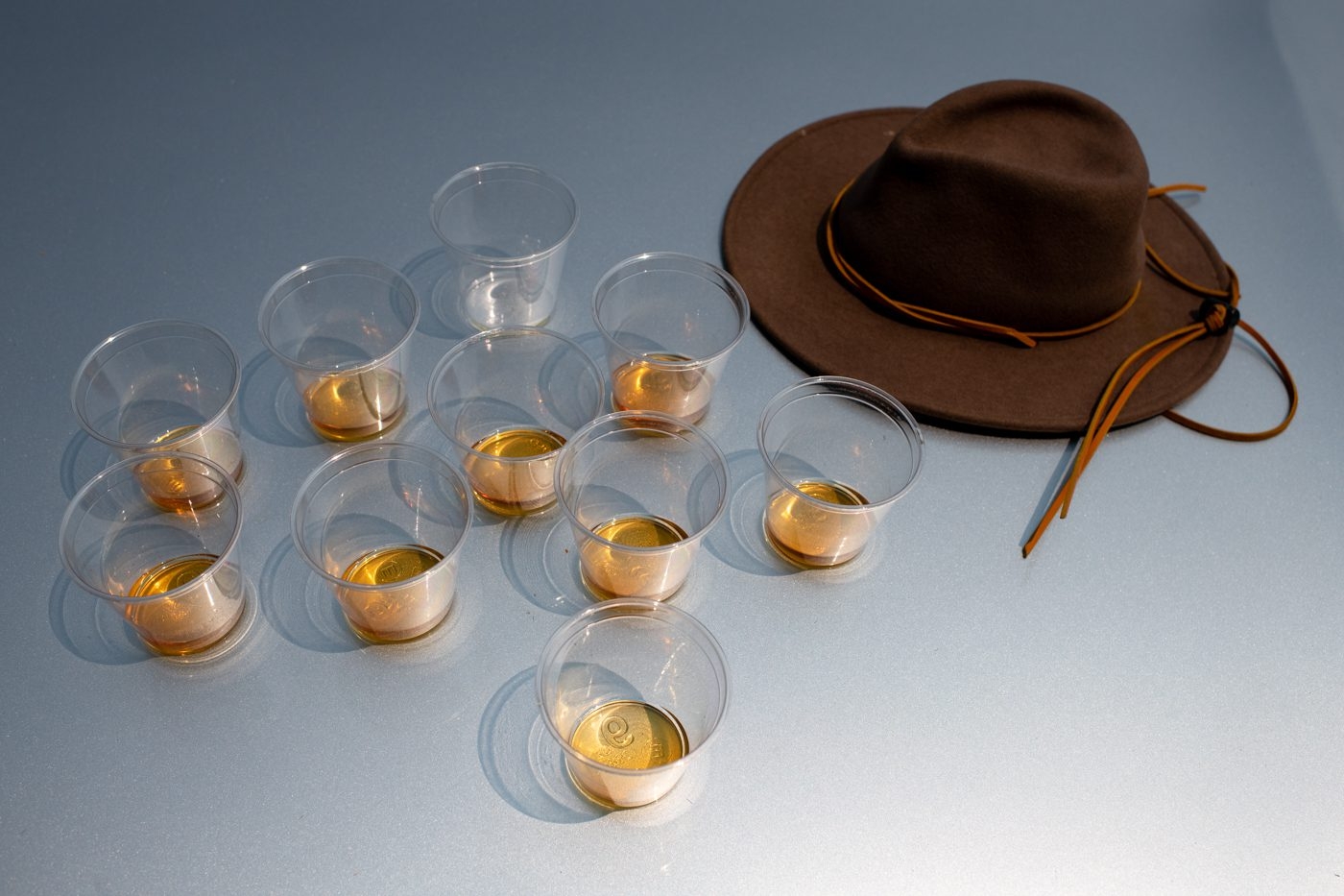 car-top-Whiskey-Shots-Cowboy-Hat-Maverick-Mountain-Wedding