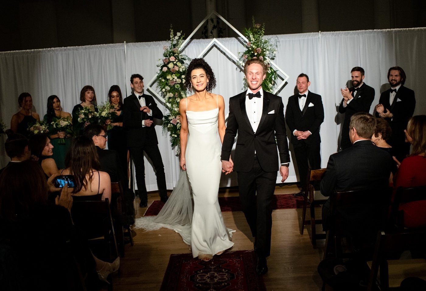 Bride-Groom-newlyweds-Emerson-Center-Bozeman