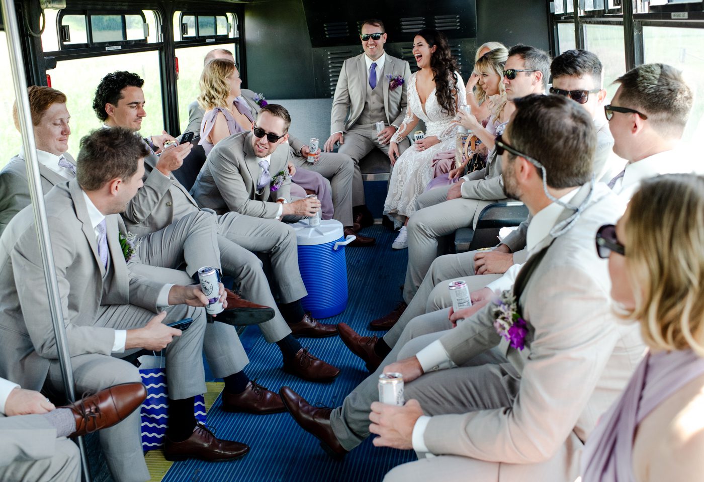 montana-party-bus-wedding-couple-celebrate-with-friends